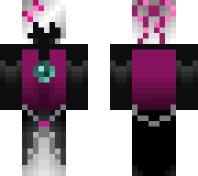 kurzardion girl without eyes (pink ender sensei princess woman curse legacy)
