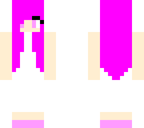magenta snow girl