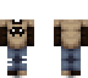 ob - brown & cream fit w/ ripped blue jeans
