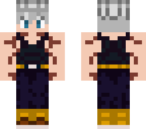 silver ice saiyan ( no arm energy)