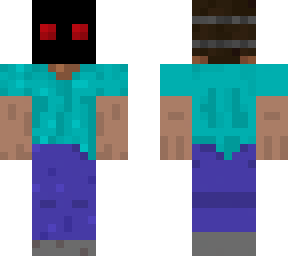 steve with scary mask