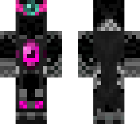 zerkoun without eyes (pink ender samurai)