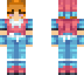 porygon2 girl caramelised hair