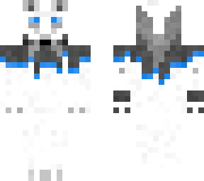 blue white wolf
