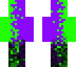 green purple