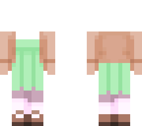 green tea party dress