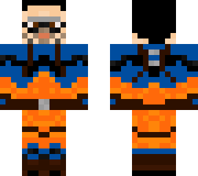 orange and blue hero