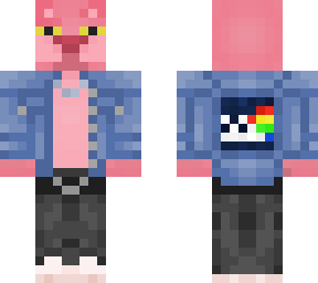 pink panther jean jacket