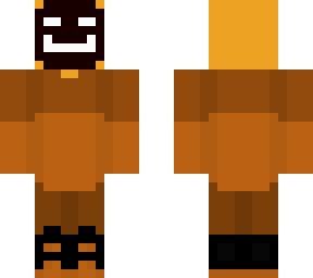 vayoq with orange sweater and jeans