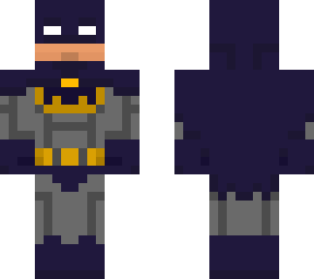 batman (comic style) blue and gray