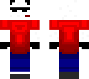 gaming panda red armor