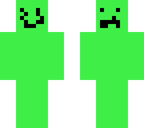 happy green man