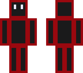 red outline