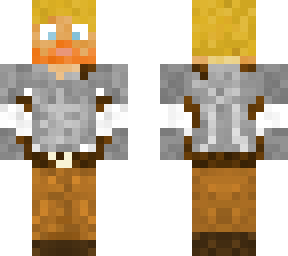 beard armored blonde bloke