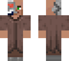 half robot villager