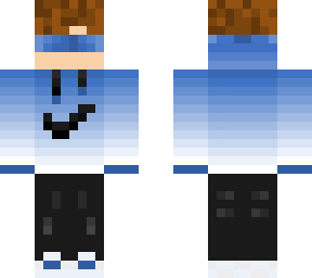 hoody skin with bandana