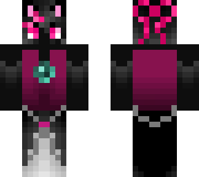 huy enderyt cat girl short hair (pink ender princess cursed woman)