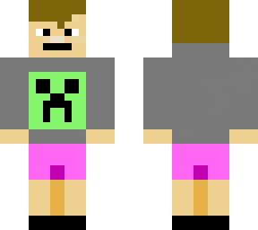 me as myself in minecraft