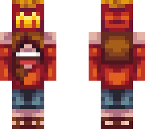 noob girl carrying mcdonalds fries | hive style