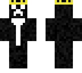 black and white creeper