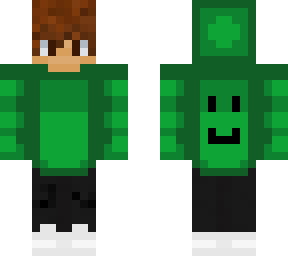 green hoodie boy skin