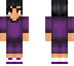 purple and white boy