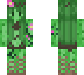 cute cactus girl flowers