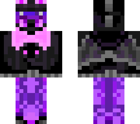 enderman wearing an ender dragon hoodie