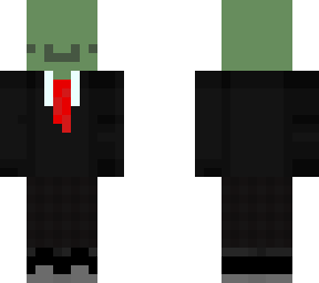 green blob suit