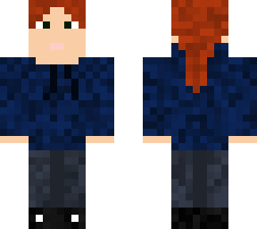 hoodie red head girl