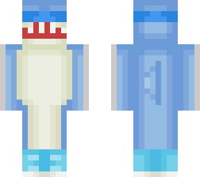blindefolded shark