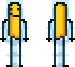 hive styled| banana stickman
