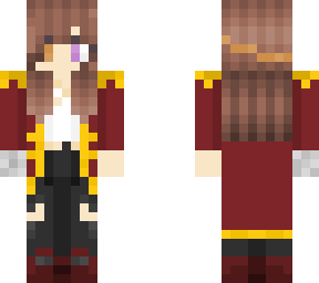pirate brown hair girl