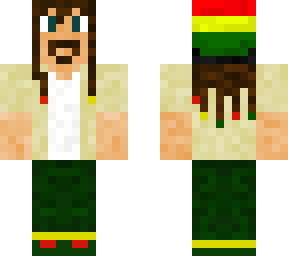 rasta man | Minecraft Skin