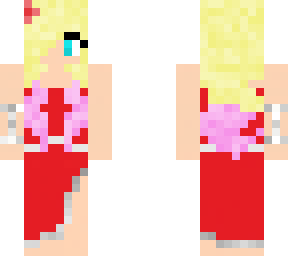 red dress