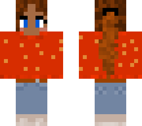 spotted sweater