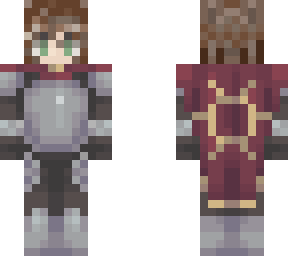 brown hair elven knight