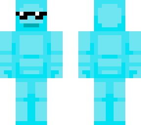 sunglasses guy - blue ghost's skin