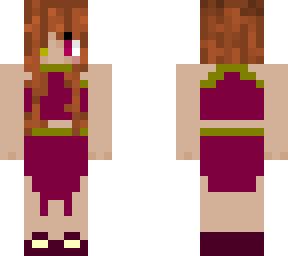 woman of purple gold
