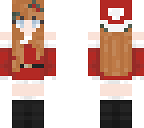 xmas egirl redhead