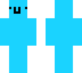all blue dude