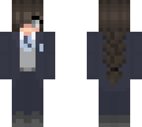 brunette law student - female inspired