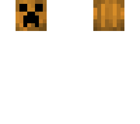 creeper pumpkin head