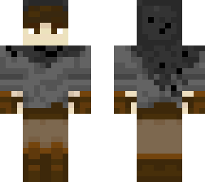 evil safari guy with hood up