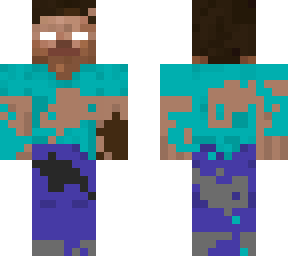 glitchy steve