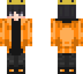 orange jacket