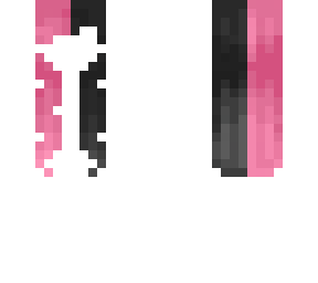pink & black // split-dye // hb