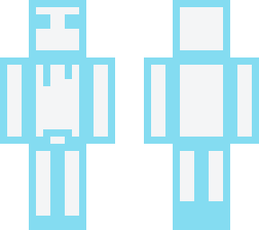 blue white