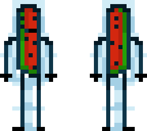 hive styled| watermelon stickman