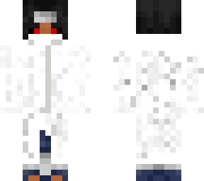 itachi white coat in black